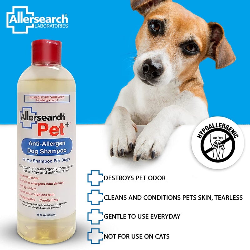 Allersearch Pet+ Anti-Allergen Shampoo, 128 oz - Image 5